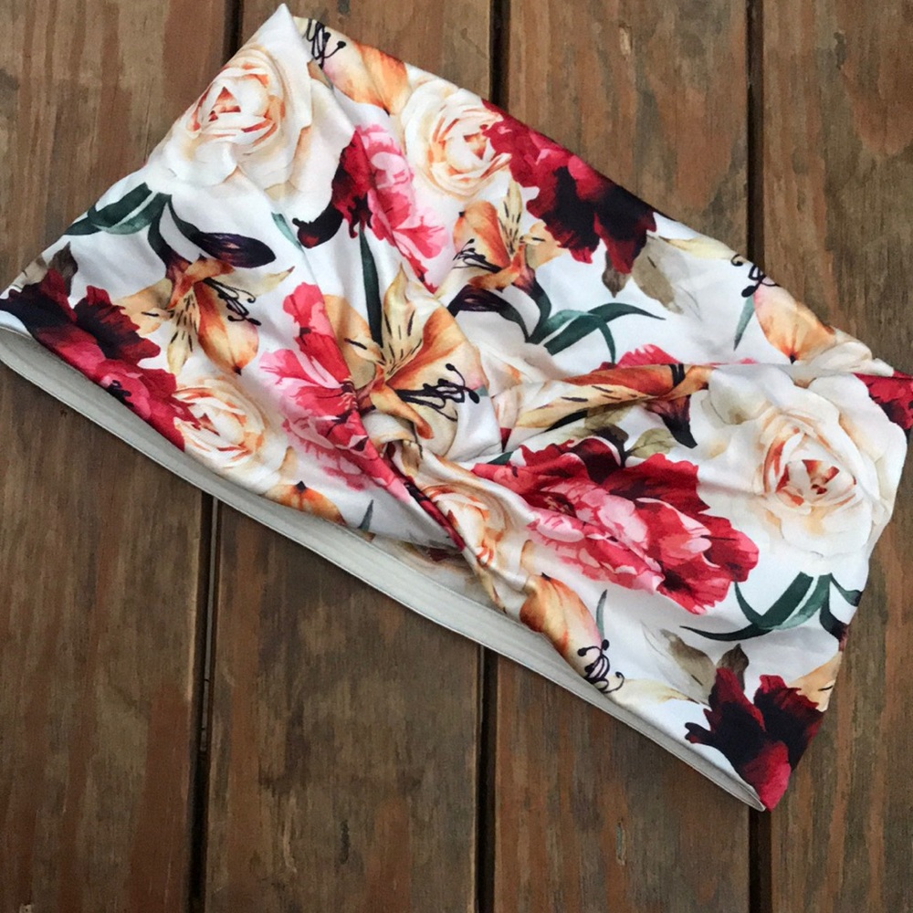 Floral head band